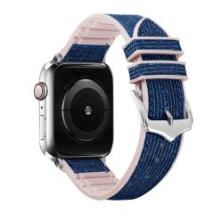 Apple Watch sötétkék csillogós szilikon szíj