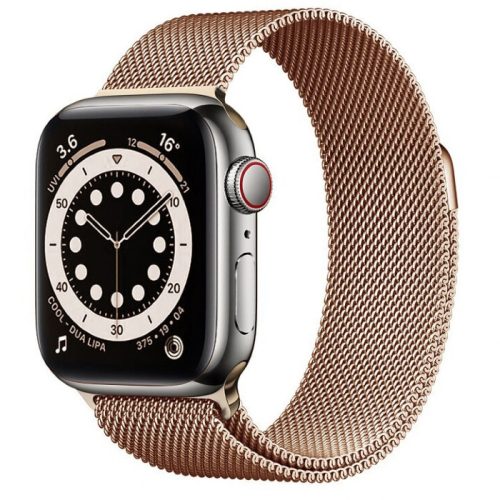 Apple Watch rosegold milánói szíj