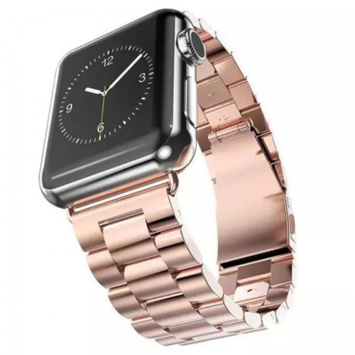 Apple Watch rosegold modern fémszíj