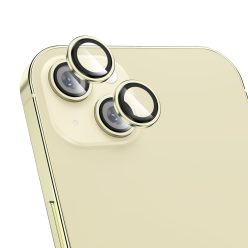 Sárga kameravédő lencse - iPhone 15 / iPhone 15 Plus