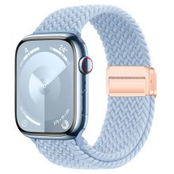 Apple Watch világoskék fonott szíj