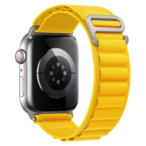 Apple Watch sárga alpesi szíj