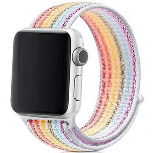 Apple Watch szivárvány szövetszíj