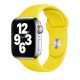 Apple Watch neonsárga szilikon szíj