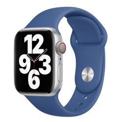 Apple Watch tekhelet kék szilikon szíj