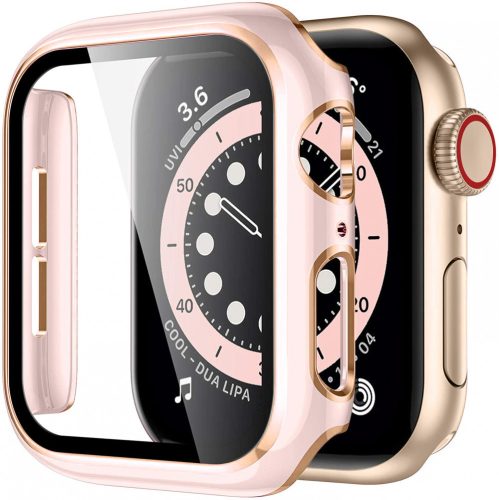 Apple Watch pink/rózsaarany műanyag védőtok