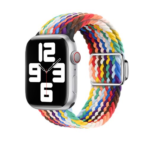 Apple Watch színes fonott szíj