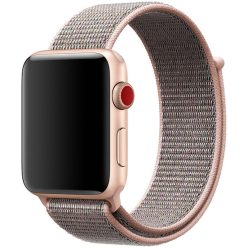 Apple Watch rózsakvarc szövetszíj