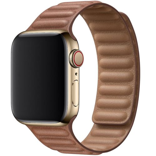 Apple Watch barna bőrpánt