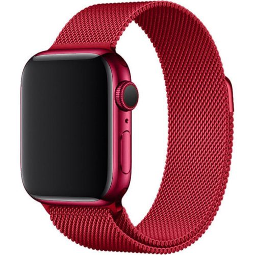 Apple Watch piros milánói szíj