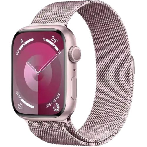 Apple Watch rózsaszín milánói szíj