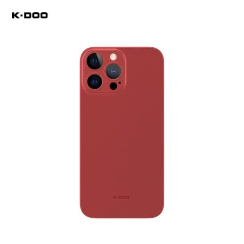 KZDOO Air Skin ultravékony áttetsző piros iPhone 13 Pro Max védőtok 