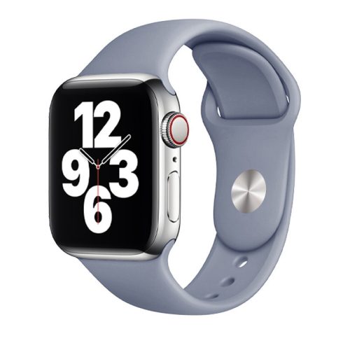 Apple Watch levendulaszürke szilikon szíj