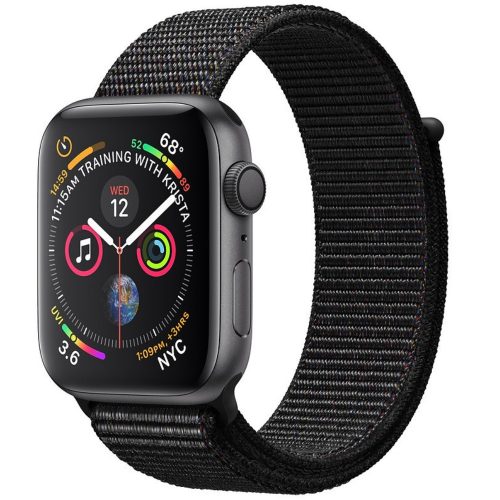 Apple Watch fekete szövetszíj