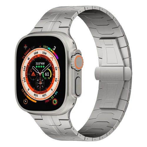 Apple Watch Ultra titán fémszíj - 49mm